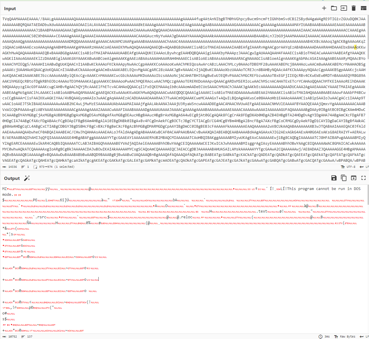 base64 blob extracted between flag markers from the steganographic image
